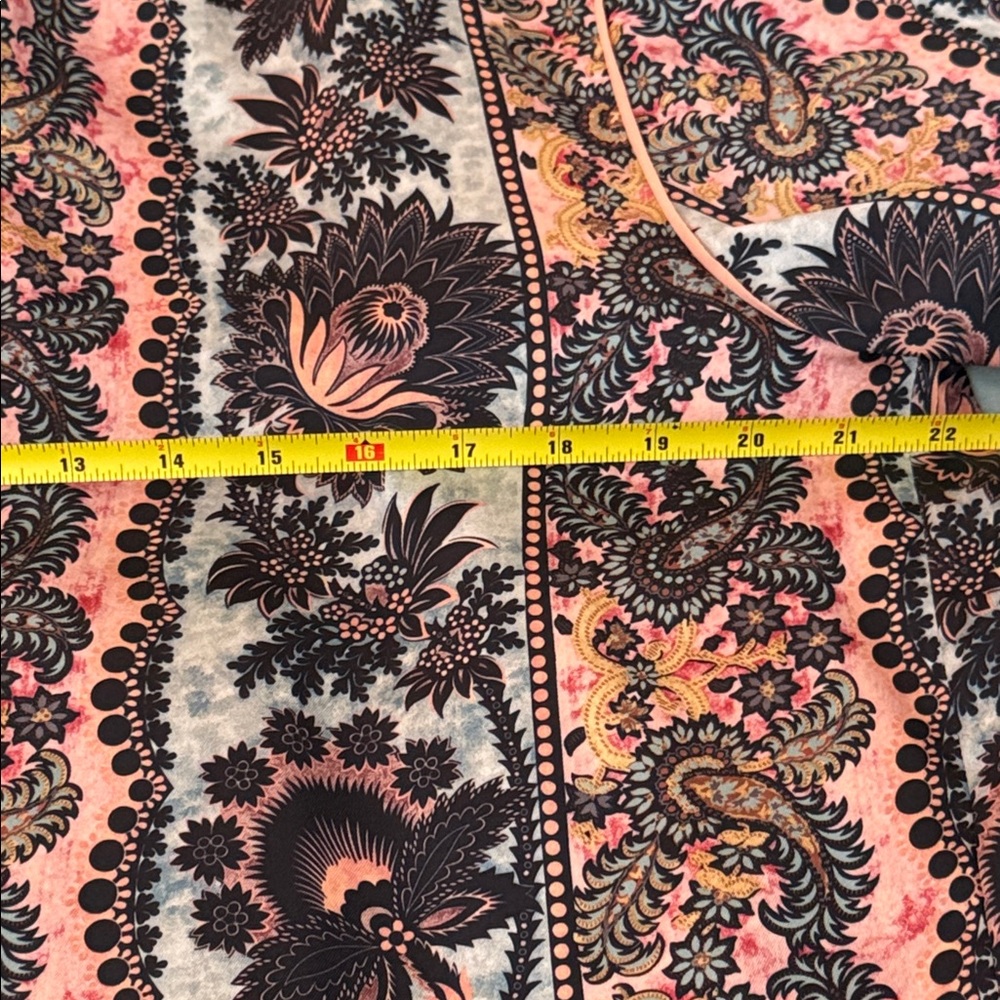 Sandro Pink and Black Floral Blouse - Picture 9 of 11